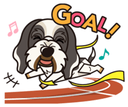 iinu - Petit Basset Griffon Vandeen sticker #13746741