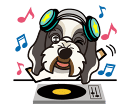 iinu - Petit Basset Griffon Vandeen sticker #13746742