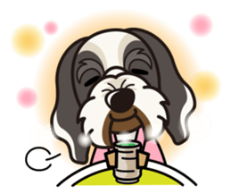 iinu - Petit Basset Griffon Vandeen sticker #13746746