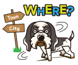 iinu - Petit Basset Griffon Vandeen sticker #13746747