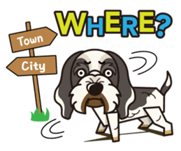 iinu - Petit Basset Griffon Vandeen sticker #13746747