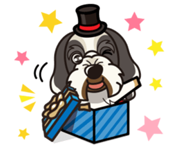 iinu - Petit Basset Griffon Vandeen sticker #13746752
