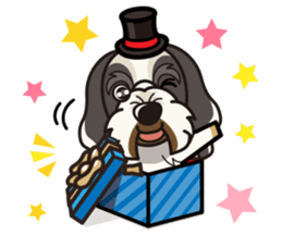 iinu - Petit Basset Griffon Vandeen sticker #13746752