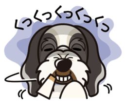 iinu - Petit Basset Griffon Vandeen sticker #13746753
