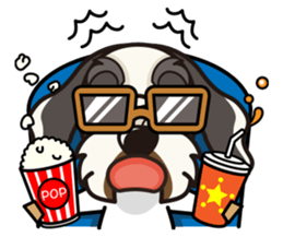 iinu - Petit Basset Griffon Vandeen sticker #13746758