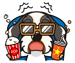 iinu - Petit Basset Griffon Vandeen sticker #13746758