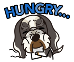 iinu - Petit Basset Griffon Vandeen sticker #13746760