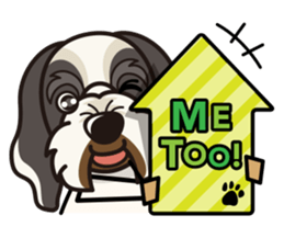 iinu - Petit Basset Griffon Vandeen sticker #13746764