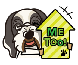 iinu - Petit Basset Griffon Vandeen sticker #13746764