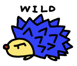 Cute hedgehogs & Needle NYOKKI sticker #13747039