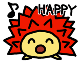 Cute hedgehogs & Needle NYOKKI sticker #13747042