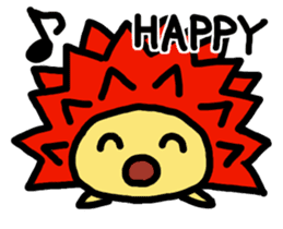 Cute hedgehogs & Needle NYOKKI sticker #13747042