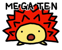 Cute hedgehogs & Needle NYOKKI sticker #13747048