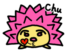 Cute hedgehogs & Needle NYOKKI sticker #13747050
