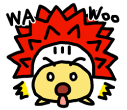 Cute hedgehogs & Needle NYOKKI sticker #13747051