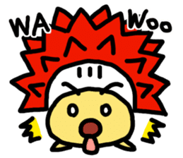 Cute hedgehogs & Needle NYOKKI sticker #13747051