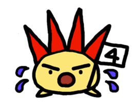 Cute hedgehogs & Needle NYOKKI sticker #13747066