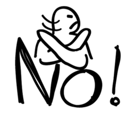 Lazy people super sticker #13747325