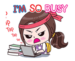 Boobib Office Girl sticker #13747455