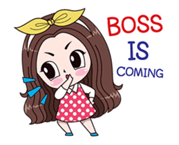 Boobib Office Girl sticker #13747457
