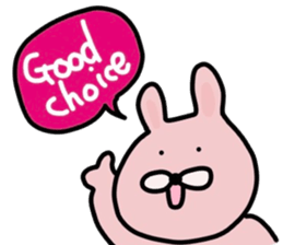 Rabbit sticker(^^) sticker #13747654