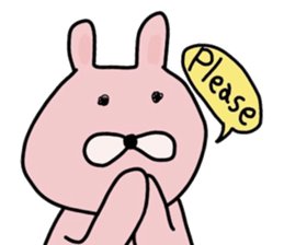 Rabbit sticker(^^) sticker #13747658
