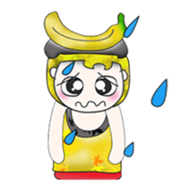 Mr. Mamoru. Banana Banana.^__^ sticker #13747737