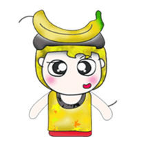 Mr. Mamoru. Banana Banana.^__^ sticker #13747738