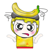 Mr. Mamoru. Banana Banana.^__^ sticker #13747743
