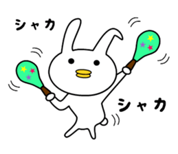 Bird rabbit sticker sticker #13747984