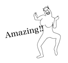 Horse woman of graffiti sticker #13748122