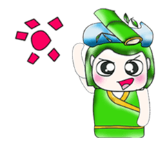 Mr. Haruki . Love bamboo. ^_^ sticker #13748230