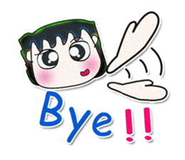 My name is AKIRA. Good luck!^_^ sticker #13748392