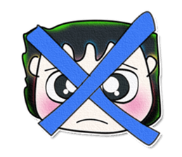 My name is AKIRA. Good luck!^_^ sticker #13748404