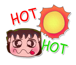 My name is AKIRA. Good luck!^_^ sticker #13748406