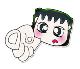 My name is AKIRA. Good luck!^_^ sticker #13748413