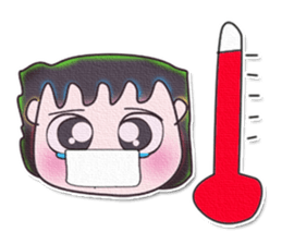 My name is AKIRA. Good luck!^_^ sticker #13748415