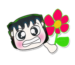 My name is AKIRA. Good luck!^_^ sticker #13748419