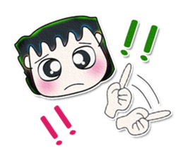 My name is AKIRA. Good luck!^_^ sticker #13748427