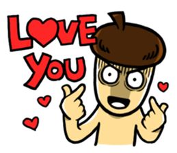 I'm a Nut! sticker #13748589