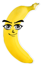 Yo! Banana. sticker #13748646