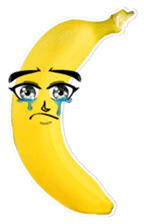 Yo! Banana. sticker #13748649