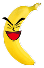 Yo! Banana. sticker #13748651