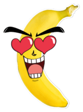 Yo! Banana. sticker #13748657