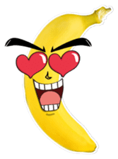 Yo! Banana. sticker #13748657