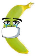 Yo! Banana. sticker #13748661