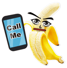 Yo! Banana. sticker #13748665