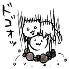 Cats speak a Chikuho language 4th season sticker #13749229