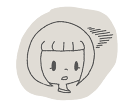 cute girl "Marmi" sticker #13749317