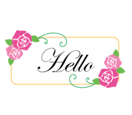 Rose Dialog sticker #13749334